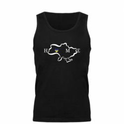 Мужская майка Home. Map of Ukraine - PrintSalon