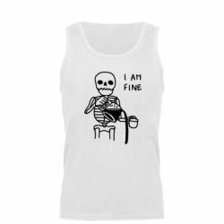 Мужская майка I'm Fine... - PrintSalon