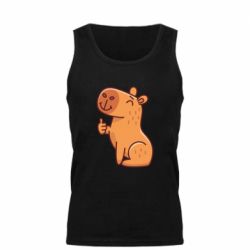 Мужская майка Капибара лайк - PrintSalon