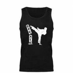 Мужская майка Каратэ удар - PrintSalon