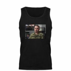 Мужская майка Ухмылка Буданова - PrintSalon