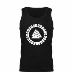 Мужская майка Scandinavian Runes And Walknut - PrintSalon