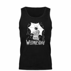 Майка чоловіча Венздей Вдамс и зонт - PrintSalon