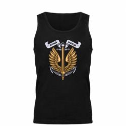 Мужская майка Верный всегда! морская пехота Украины - PrintSalon