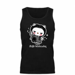 Мужская майка Wednesday Hello Kitty - PrintSalon