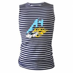 Майка-тельняшка A4 Lamba And Fire - PrintSalon