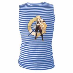 Майка-тельняшка Aether Genshin Impact - PrintSalon