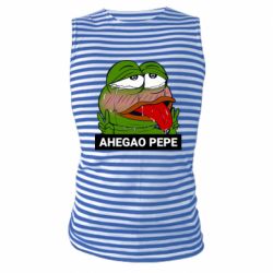 Майка-тельняшка Аhegao PePe