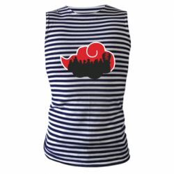 Майка-тельняшка Akatsuki Members Red Cloud - PrintSalon