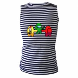 Майка-тельняшка Among Us - His Faut - PrintSalon