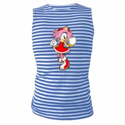 Майка-тільняшка Amy Rose with smile - PrintSalon