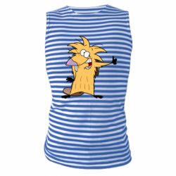 Майка-тельняшка Angry Beavers: Norbert - PrintSalon