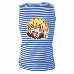 Майка-тельняшка Angry Zenitsu Agatsuma - PrintSalon