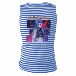 Майка-тільняшка Arcane tv LoL - PrintSalon