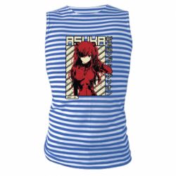 Майка-тільняшка Аска Євангеліон - PrintSalon