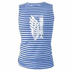 Майка-тельняшка Атака титанов. - PrintSalon