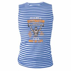 Майка-тельняшка Athletic Dept - PrintSalon