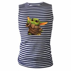 Майка-тільняшка Baby Yoda Force - PrintSalon