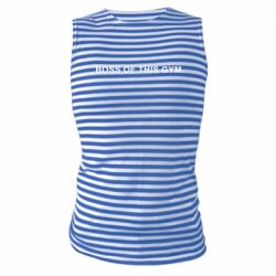 Майка-тельняшка Boss of this Gym - PrintSalon