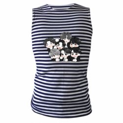 Майка-тільняшка BTS Cute Art - PrintSalon