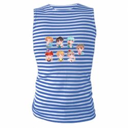 Майка-тельняшка BTS cute boys - PrintSalon