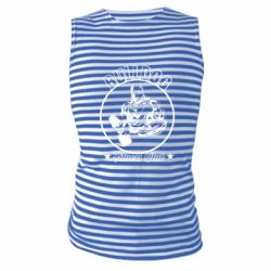 Майка-тельняшка Bulldog Fitness Club - PrintSalon