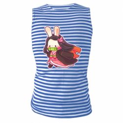 Майка-тельняшка Chibi Bunny Kamado Nezuko - PrintSalon