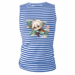 Майка-тельняшка Chibi Kazuha - PrintSalon