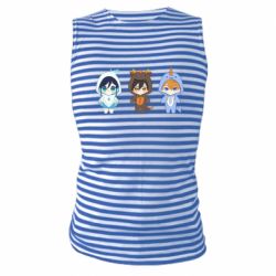 Майка-тільняшка Чжун, Венті і Тортик - PrintSalon