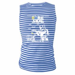 Майка-тельняшка Come to the dark side, dominate or die - PrintSalon