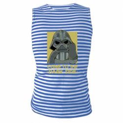 Майка-тельняшка Come to the dark side - PrintSalon