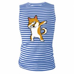 Майка-тельняшка Cool Hachiko - PrintSalon