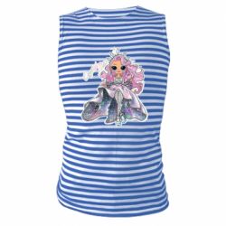 Майка-тельняшка Crystal star - PrintSalon