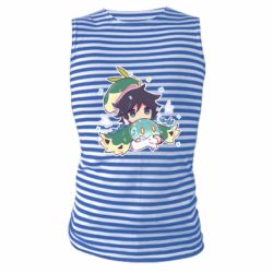 Майка-тельняшка Cute Venti - PrintSalon