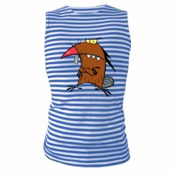 Майка-тельняшка Daggett Beaver - PrintSalon