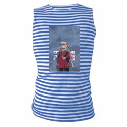 Майка-тельняшка DITF Zero Two Art - PrintSalon