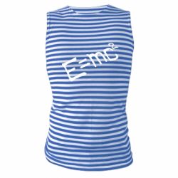 Майка-тельняшка E=mc2 - PrintSalon