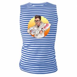 Майка-тельняшка Эдисон: Мамина Перловка - PrintSalon