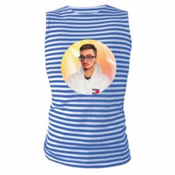 Майка-тельняшка Edison Portrait - PrintSalon