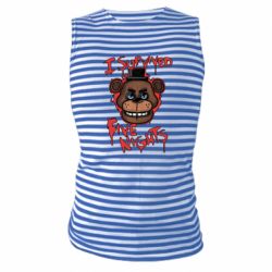 Майка-тельняшка Фнаф - PrintSalon