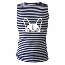 Майка-тельняшка French Bulldog Puppy - PrintSalon