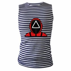 Майка-тельняшка Игра в кальмара Soldier - PrintSalon