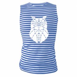 Майка-тільняшка Geometric Owl - PrintSalon