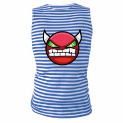 Майка-тільняшка Geometry Dash Demon - PrintSalon