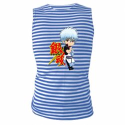 Майка-тельняшка Гинтама Мальчик - PrintSalon