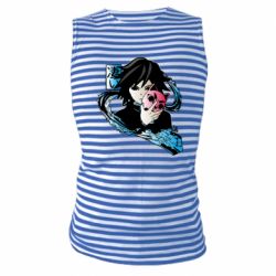 Майка-тельняшка Giyu Tomioka - PrintSalon