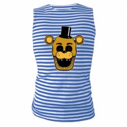 Майка-тельняшка Голова Фнафа - PrintSalon