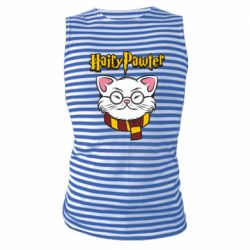 Майка-тельняшка Harry Potter cat - PrintSalon