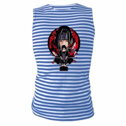 Майка-тільняшка Itachi Uchiha Naruto - PrintSalon