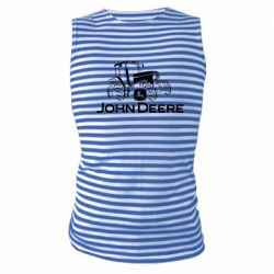 Майка-тільняшка John Deere Logo, Tractor - PrintSalon